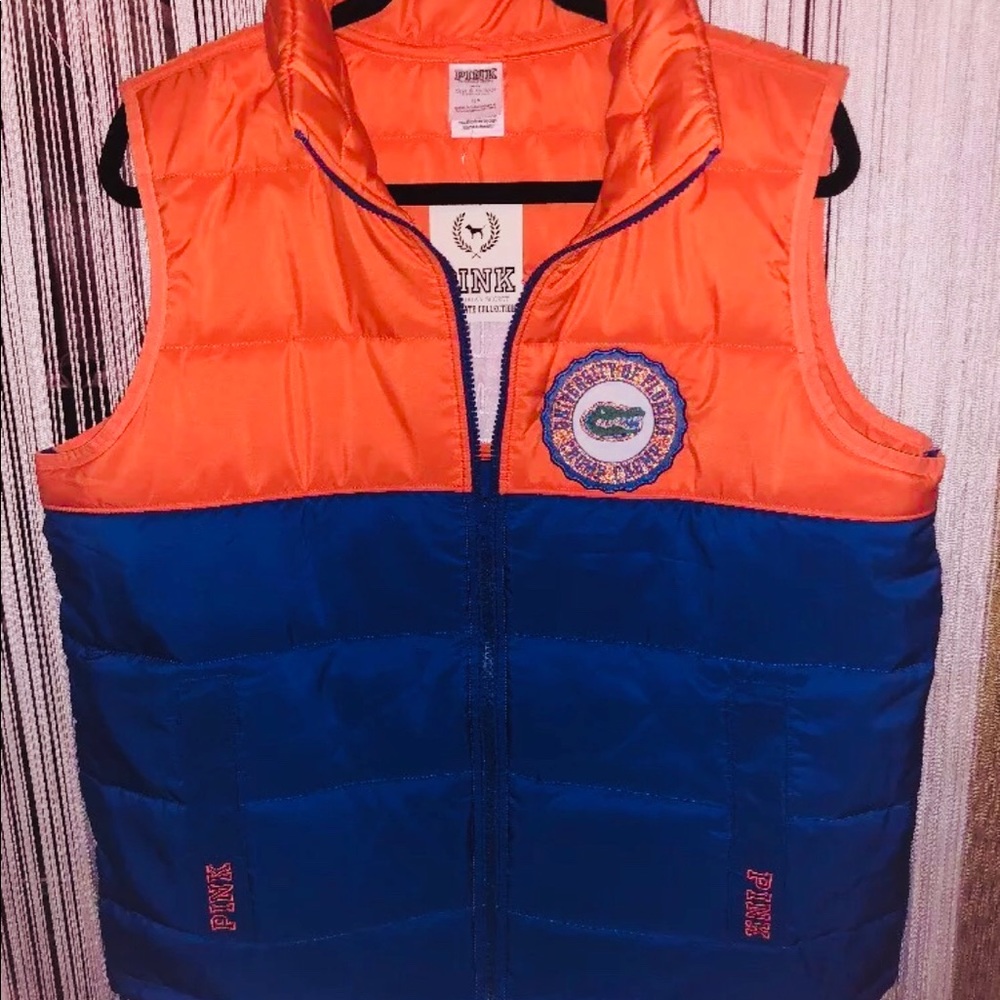 Pink VS University of FL Gators Puffer Vest  $109
